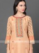 Printed Salwar Kameez In Orange