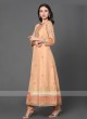 Printed Salwar Kameez In Orange