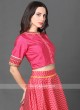 Silk Lehenga Choli In Pink