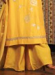 Crepe Silk Fabric Palazzo Style Salwar Kameez