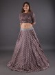 Designer Lehenga Choli In Coffee Color