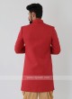 Red Color Mens Indo-Western