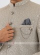 Grey Jodhpuri Suit