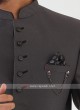 Dark Grey Jodhpuri Suit