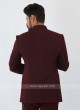 Imported Wine Jodhpuri Suit