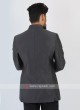 Imported Silk Grey Jodhpuri Suit