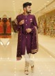 Purple Mens Indo-Western