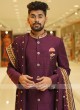 Purple Mens Indo-Western