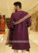 Purple Mens Indo-Western