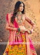 Yellow And Golden Silk Lehenga Choli