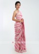 Chiffon Pink Saree