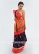 Silk Zardosi Work Saree