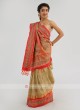 Zardosi Work Silk Saree