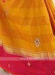 Zardosi Work Silk Saree