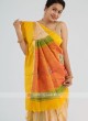 Zardosi Work Silk Saree