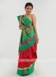 Zardosi Work Silk Saree