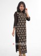 Black Color Chiffon Kurti