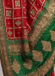 Heavy Work Gajji Silk Bridal Gharchola