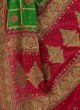 Heavy Gharchola Gajji Silk Saree For Wedding