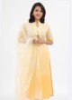 Stylish Women's Lemon Yellow Pant Suits