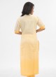 Stylish Women's Lemon Yellow Pant Suits