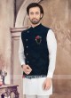 Printed Nehru Jacket Set