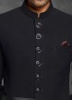Wedding Wear Indo-Western In Black Color