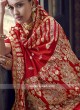 Dola Silk Saree In Red Color