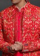 Jacket Style Indowestern For Groom Wear