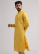 Gota Patti Work Kurta Pajama For Wedding