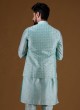 Thread Work Nehru Jacket Suit