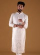 Wedding Wear Lucknowi Work Kurta Pajama