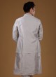 Sequins Work Nehru Jacket Suit
