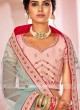 Silk Lehenga choli In Peach Color