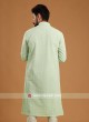 Plastic Mirror Work Kurta Pajama For Wedding