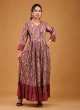 Crepe Silk Printed Kurti