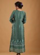 Printed Kurti In Green Color