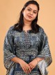 Fancy Print Kaftan Style Kurti Set