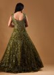 Designer Mirror Work Gown