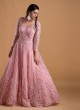 Wedding Wear Sequins Net Gown