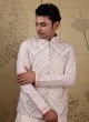 Thread Work Nehru Jacket Suit