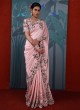 Designer Pink Silk Wedding Saree