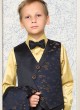 Art Silk Printed Suit For Boy