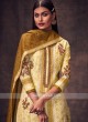 Shagufta Yellow & Mustard Color Salwar Suit