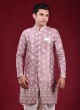 Wedding Wear Thread Work Indowestern