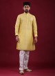 Festive Wear Simple Cotton Silk Kurta Pajama