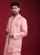 Wedding Wear Cotton Silk Nehru Jacket Suit