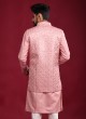 Wedding Wear Cotton Silk Nehru Jacket Suit