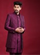 Wedding Wear Thread Work Nehru Jacket Suit