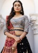 Designer Sequins Work Floral Motifs Lehenga Choli